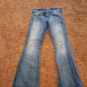 BKE star flare jeans